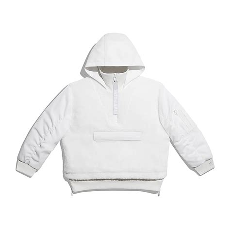 adidas mens Unisex Adidas Originals X Ivy Park Sherpa 1/2 Zip 